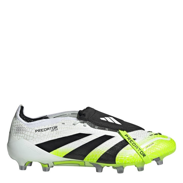 Adidas Men's White Predator Fold-Over Tongue Astro Turf Football Boots in Size 9.5, Sports Direct