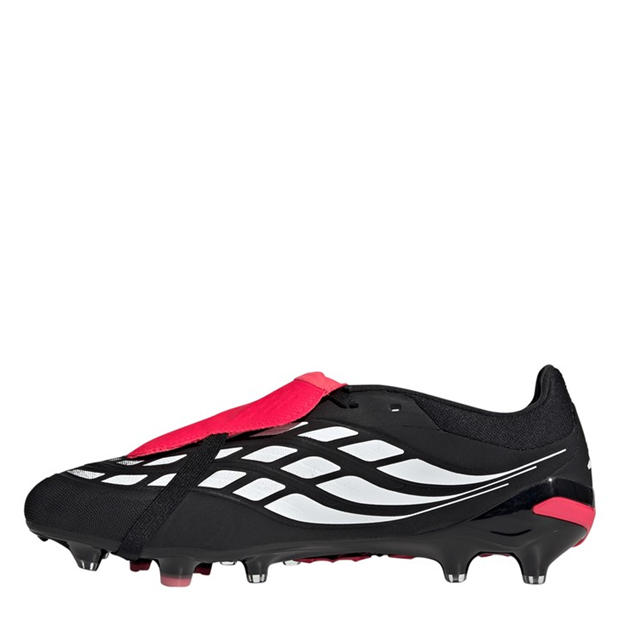Black/White/Red - adidas - Mens adidas Predator Pro Fold-Over Tongue Astro Turf Football Boots