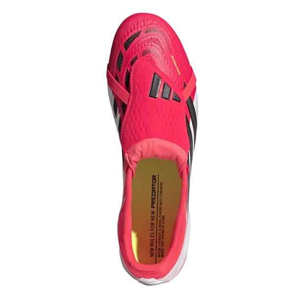 Red/Black/White - adidas - Mens adidas Predator Pro Fold-Over Tongue Astro Turf Football Boots