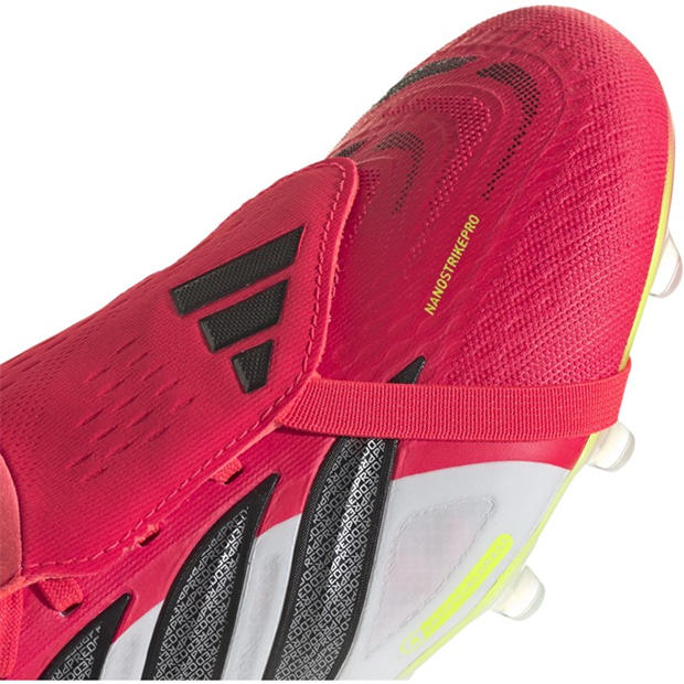 Red/Black/White - adidas - Mens adidas Predator Pro Fold-Over Tongue Astro Turf Football Boots