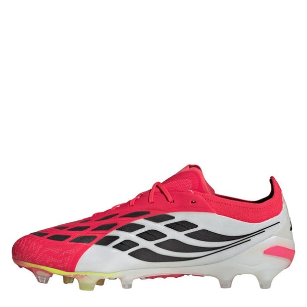 Red/Black/White - adidas - Adidas Predator Elite Artificial Ground Football Boots