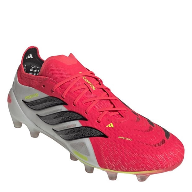 Red/Black/White - adidas - Adidas Predator Elite Artificial Ground Football Boots