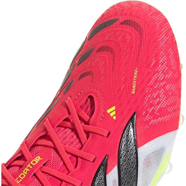 Red/Black/White - adidas - Adidas Predator Elite Artificial Ground Football Boots
