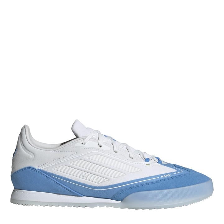 Adidas  White F50 Freestyle 24 Messi Indoor Football Boots  in Size 11.5, Sports Direct