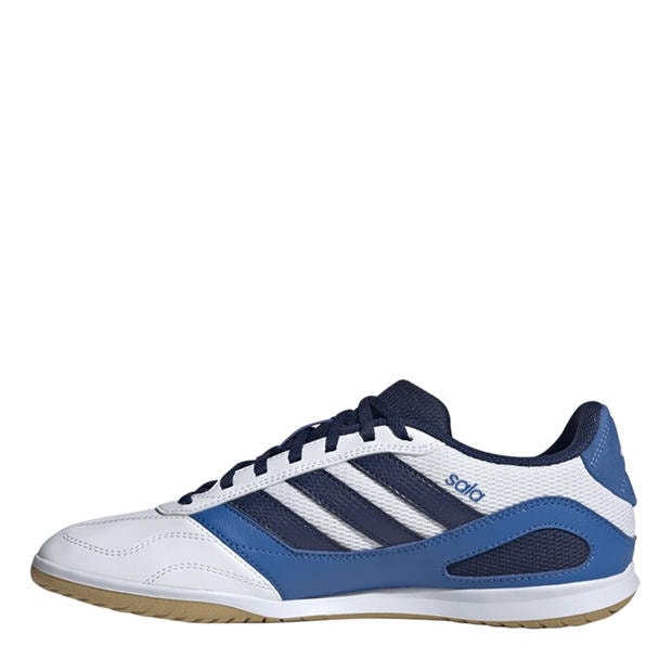 Wht/Blue/Slvr - adidas - Unisex Adults Indoor Football Boots