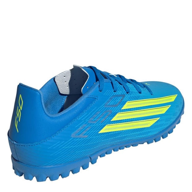 Blue/Yellow - adidas - F50 Club Astro Adults Turf Football Boots