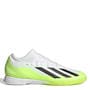 White/Blk/Lemon - adidas - X Crazyfast.3 League Indoor Football Boots