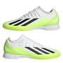 White/Blk/Lemon - adidas - X Crazyfast.3 League Indoor Football Boots
