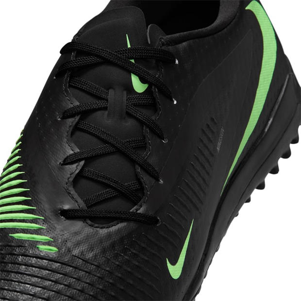 Black/Green - Nike - Phantom 6 Low Academy Adults Astro Turf Football Boots