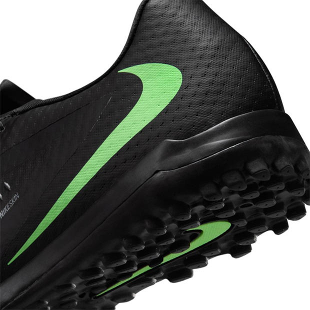 Black/Green - Nike - Phantom 6 Low Academy Adults Astro Turf Football Boots