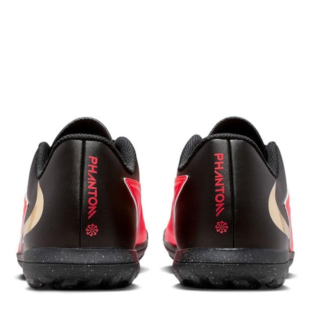Red/Black - Nike - Phantom 6 Low Club Adults Astro Turf Football Boots