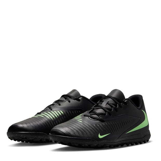 Black/Green - Nike - Phantom 6 Low Club Adults Astro Turf Football Boots