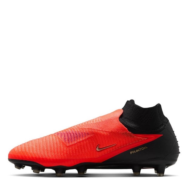 Red/Black - Nike - Phantom 6 High Elite Artificial-Grass Football Boot