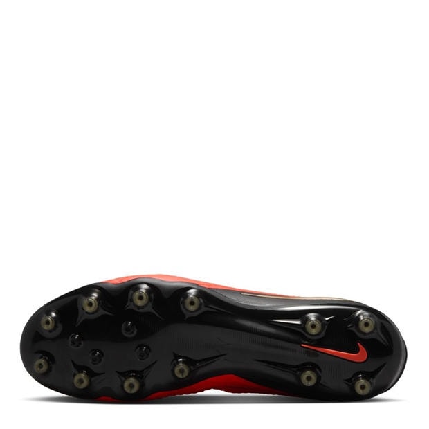 Red/Black - Nike - Phantom 6 High Elite Artificial-Grass Football Boot