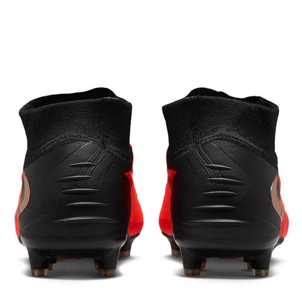 Red/Black - Nike - Phantom 6 High Elite Artificial-Grass Football Boot