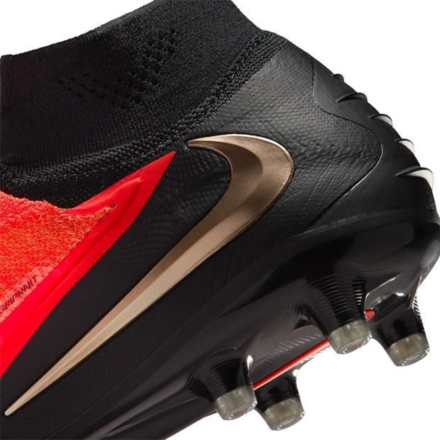 Red/Black - Nike - Phantom 6 High Elite Artificial-Grass Football Boot