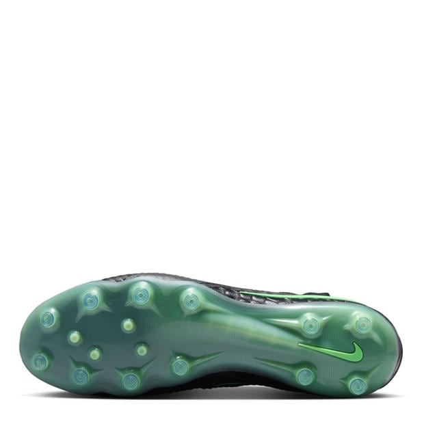 Black/Green - Nike - Phantom 6 High Elite Artificial-Grass Football Boot