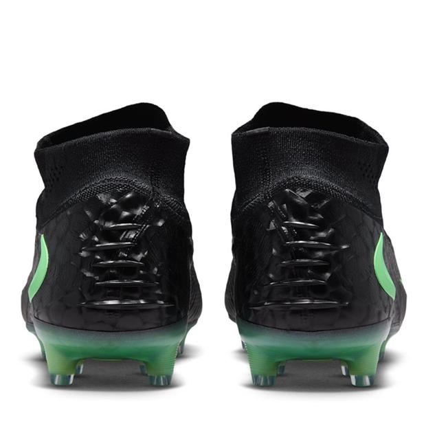 Black/Green - Nike - Phantom 6 High Elite Artificial-Grass Football Boot