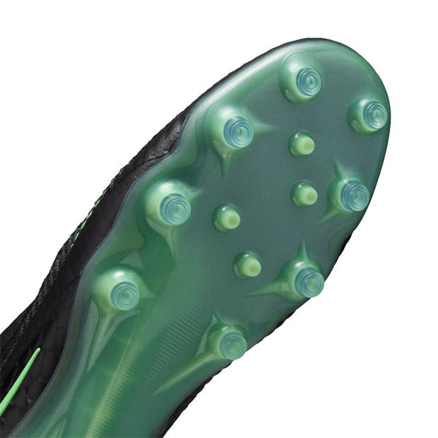 Black/Green - Nike - Phantom 6 High Elite Artificial-Grass Football Boot