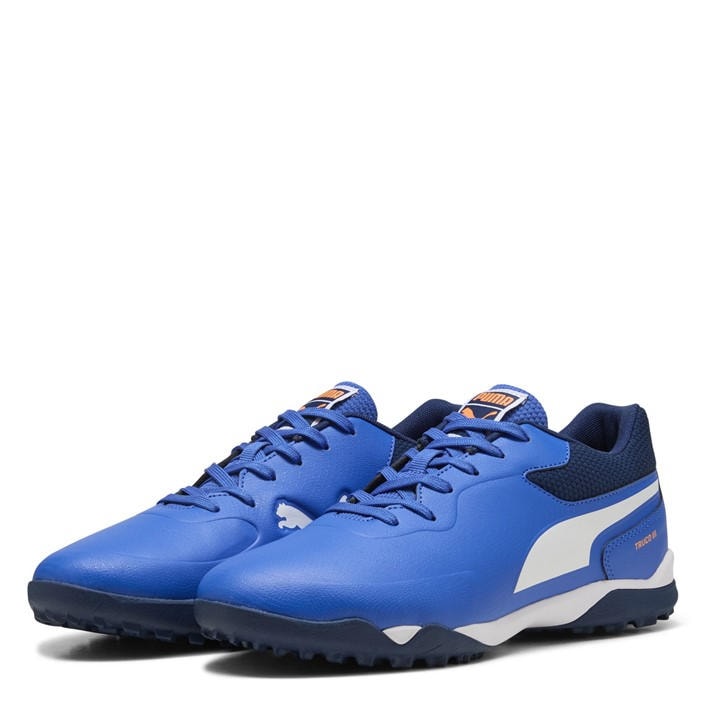 Puma Men's Blue Truco Iii Tt Astro Turf Football Boots in Size 7.5, Sports Direct