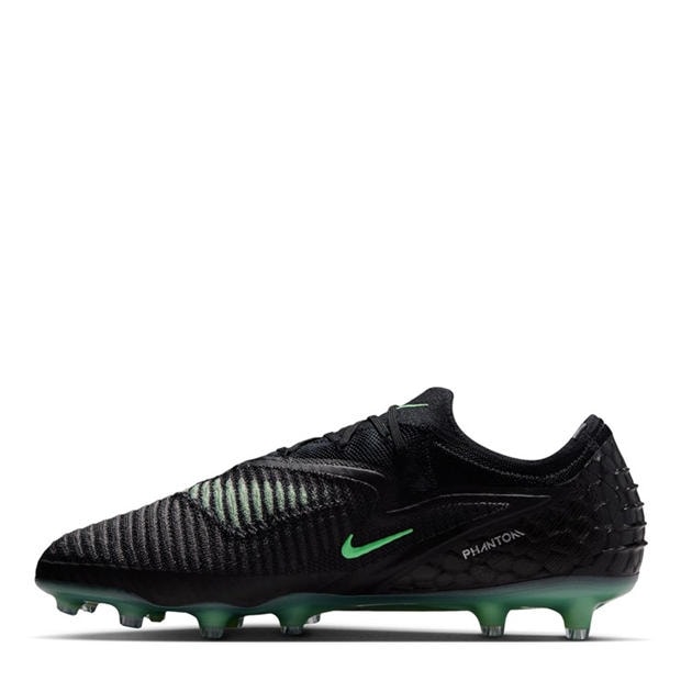 Black/Green - Nike - Phantom 6 Low Elite Adults Artificial Ground Football Boots