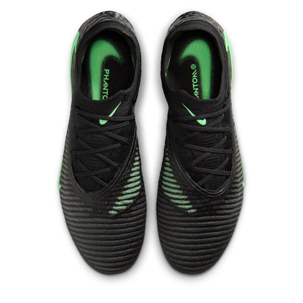 Black/Green - Nike - Phantom 6 Low Elite Adults Artificial Ground Football Boots