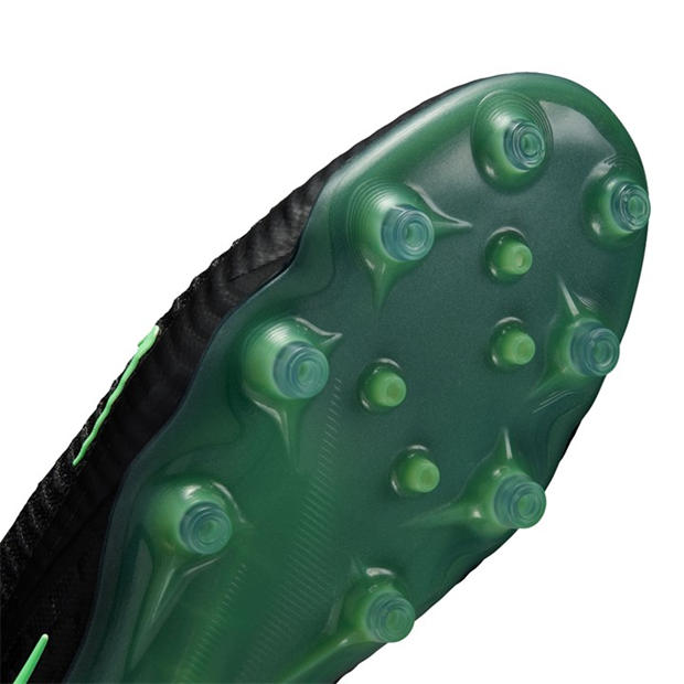 Black/Green - Nike - Phantom 6 Low Elite Adults Artificial Ground Football Boots