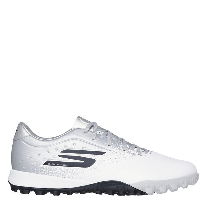 Skechers Men's White Razor Academy  Astro Turf Football Boots in Size 8.5, Sports Direct