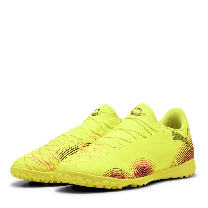 Puma Men's Yellow Future 8 Play Astro Turf Football Boots