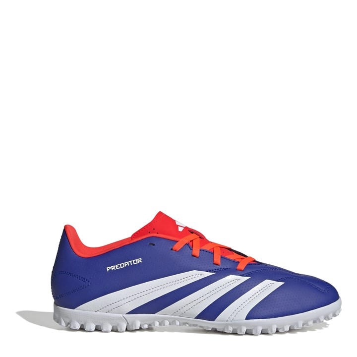 Adidas Men's Blue Predator 24 Club Astro Turf Football Boots in Size 11.5, Sports Direct