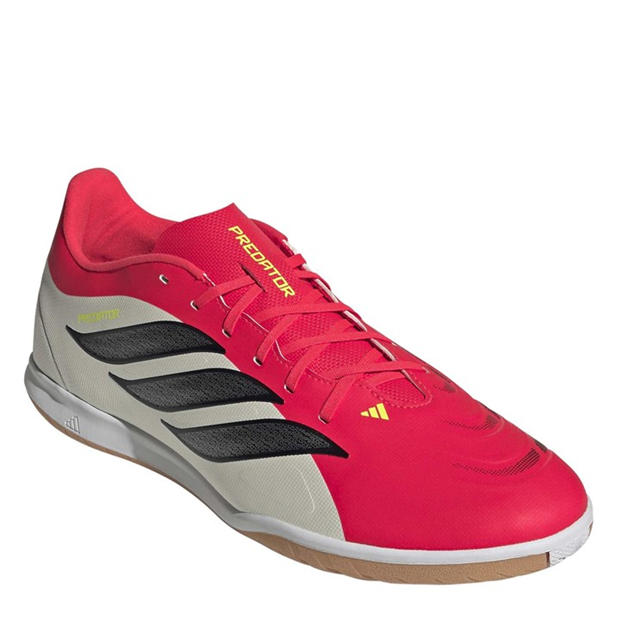 Lucid Red/Core - adidas - Men's Predator Club In Sala Indoor Football Boot