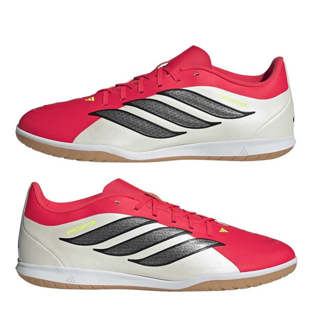 Lucid Red/Core - adidas - Men's Predator Club In Sala Indoor Football Boot