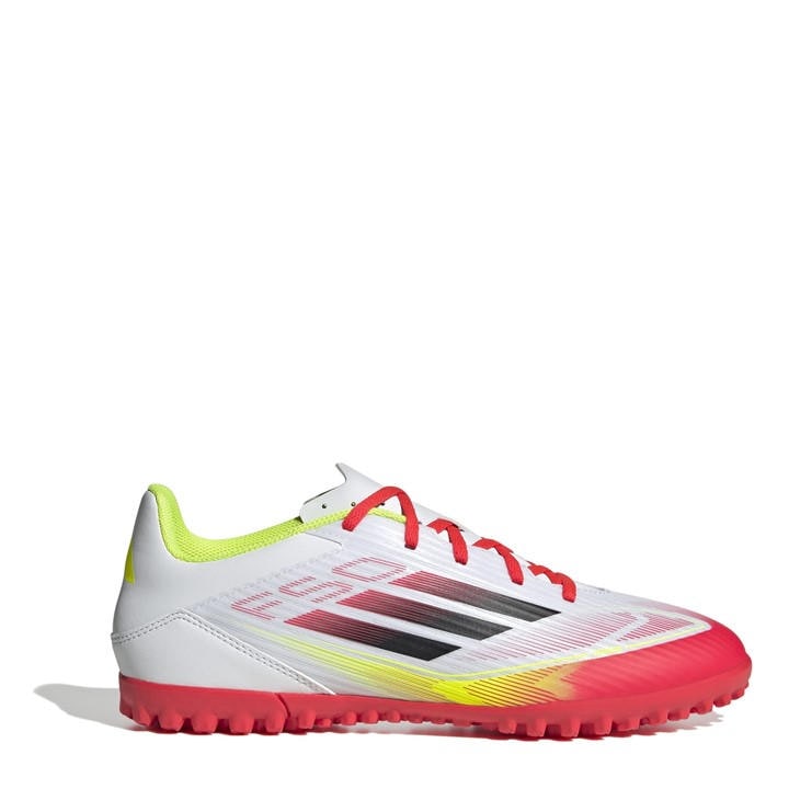 Adidas Men's White F50  Club Astro Turf Football Boots in Size 9.5, Sports Direct