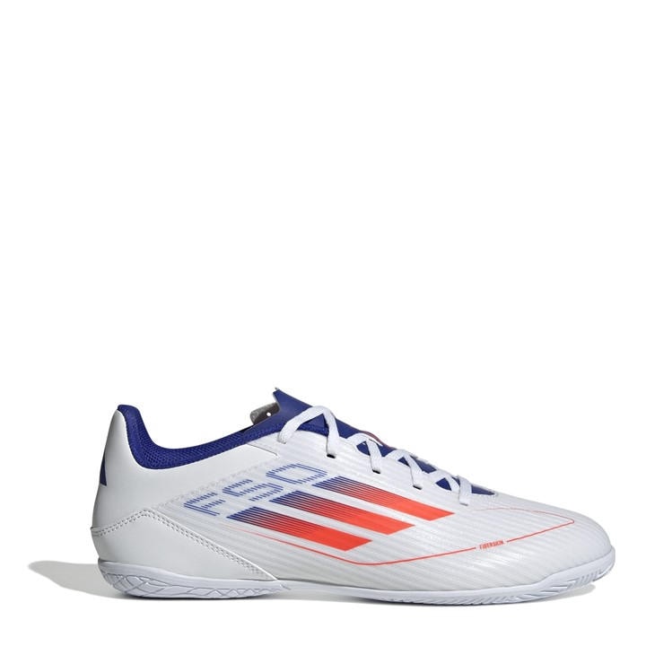 Adidas Men's White F50 Club Indoor Football Boots in Size 11.5, Sports Direct