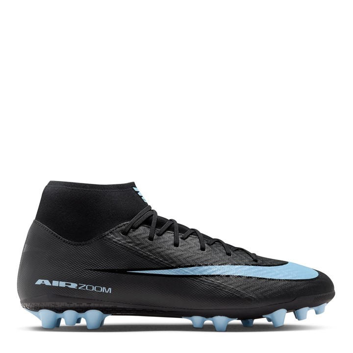 Nike Men's Black Mercurial Superfly 10 Academy Artificial Ground Football Boots in Size 9, Sports Direct