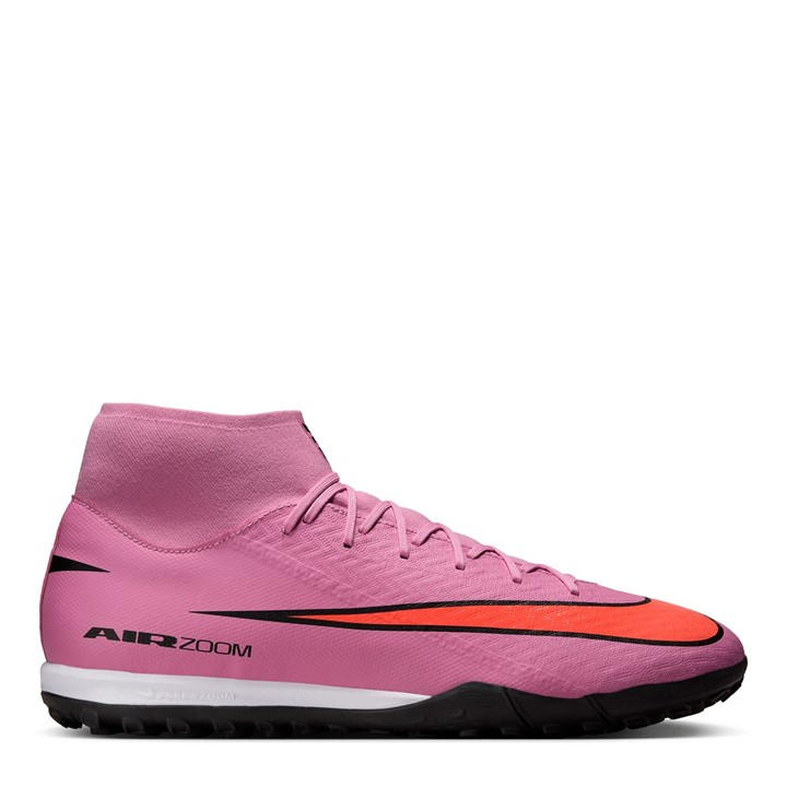 Nike Men's Pink Mercurial Superfly 10 Academy Astro Turf Football Boots in Size 9, Sports Direct
