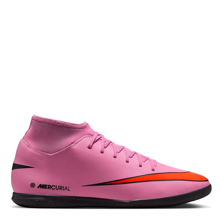 Nike Men's Pink Mercurial Superfly 10 Club Indoor Football Boots in Size 11, Sports Direct