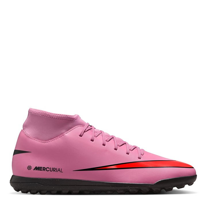 Nike Men's Pink Mercurial Superfly 10 Club  Astro Turf Football Boots in Size 11, Sports Direct