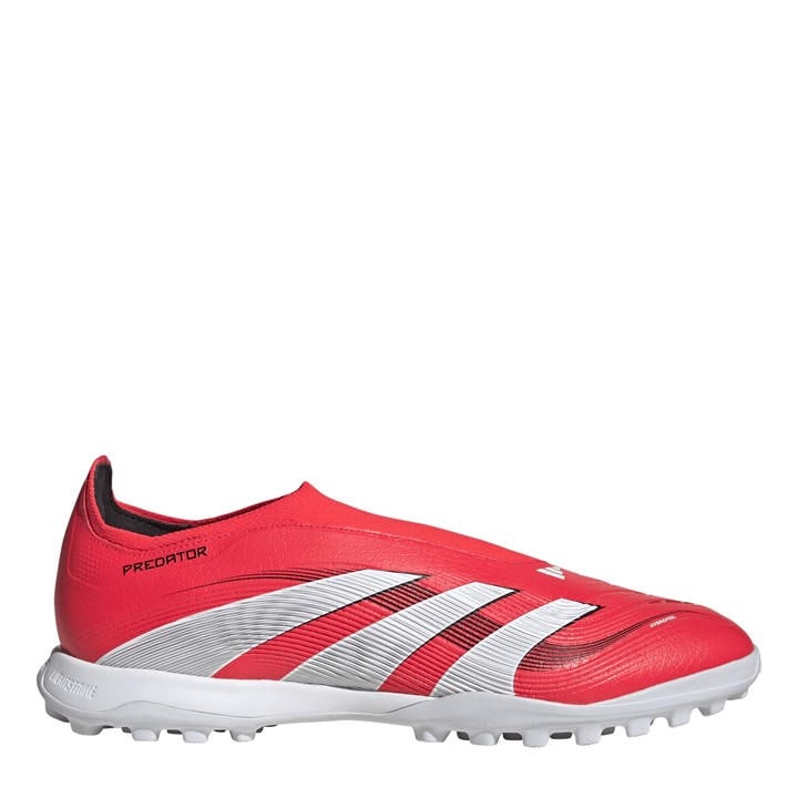 Adidas Men's Red Predator League Laceless Astro Turf Football Boots in Size 11.5, Sports Direct