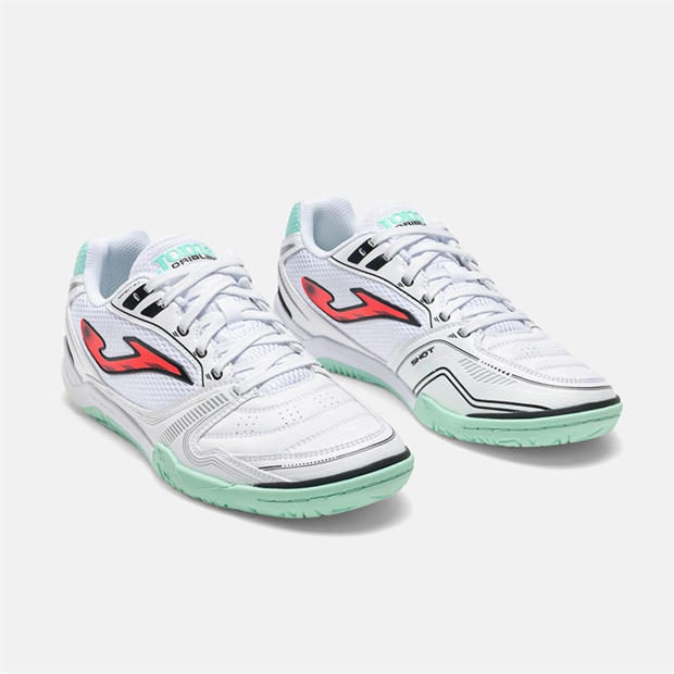 White/Turq - Joma - Dribling 721 Indoor Football Trainers