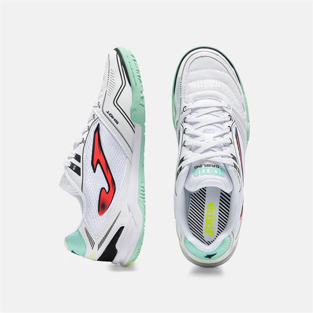 White/Turq - Joma - Dribling 721 Indoor Football Trainers