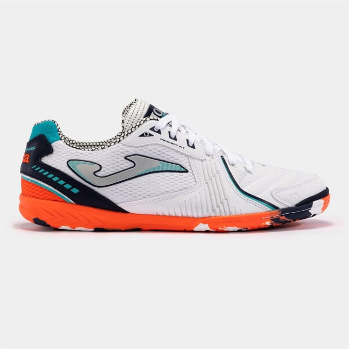 Joma Men's White Dribling 721 Indoor Football Trainers in Size 11, Sports Direct
