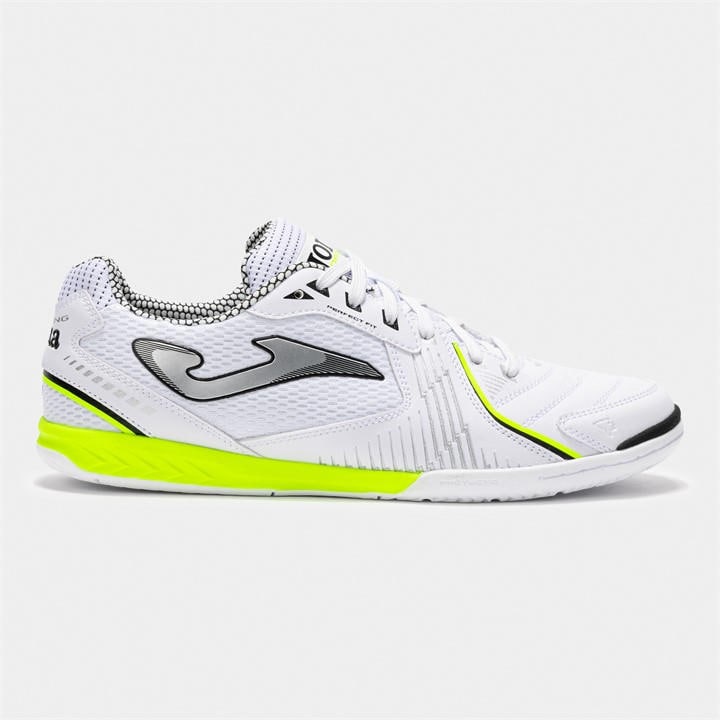 Joma Men's White Dribling 721 Indoor Football Trainers in Size 9.5, Sports Direct