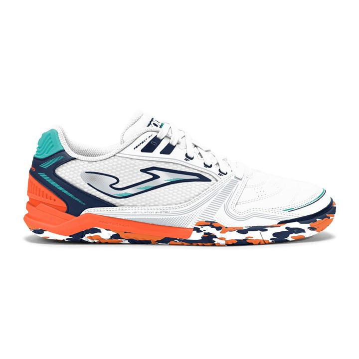 Joma Men's White Dribling 721 Indoor Football Trainers in Size 9.5, Sports Direct