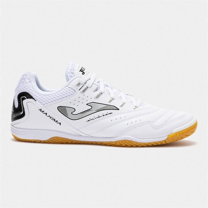 Joma Men's White Maxima Indoor Football Boots in Size 11, Sports Direct
