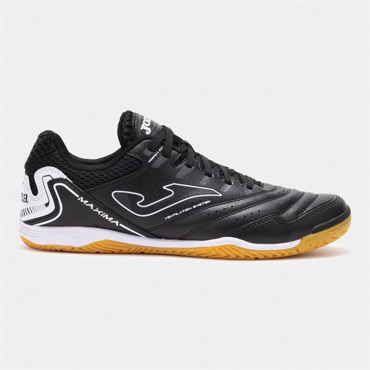 Joma Men's Black Maxima Indoor Football Boots in Size 11, Sports Direct