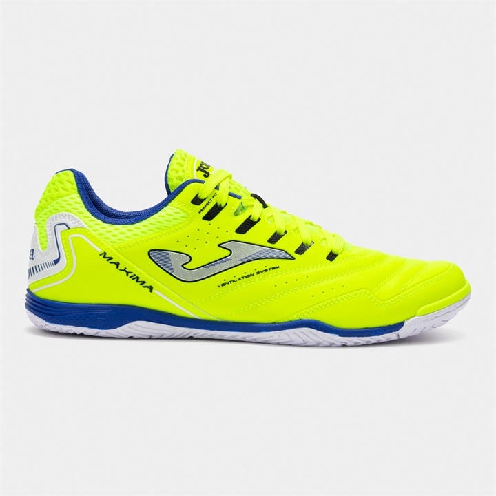 Joma Men's Yellow Maxima Indoor Football Boots in Size 11, Sports Direct