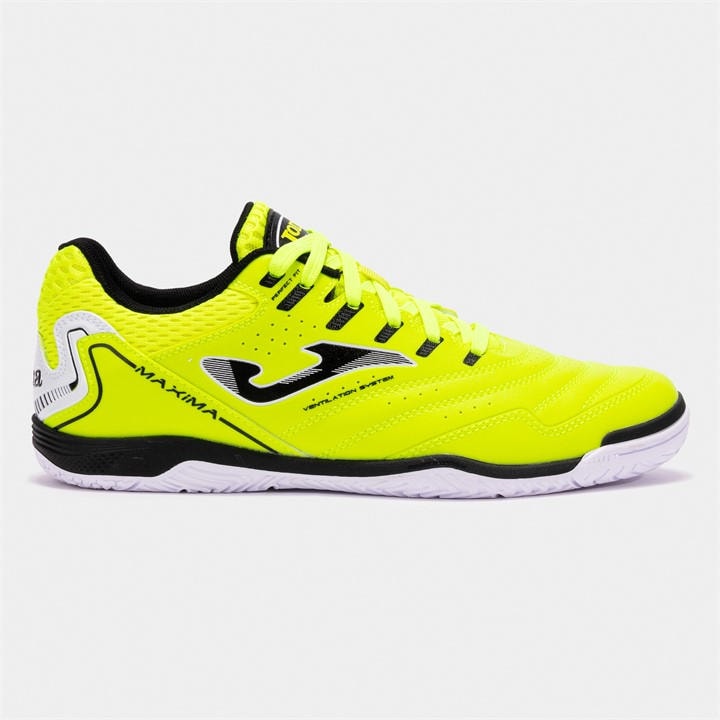Joma Men's Yellow Maxima Indoor Football Boots in Size 11, Sports Direct