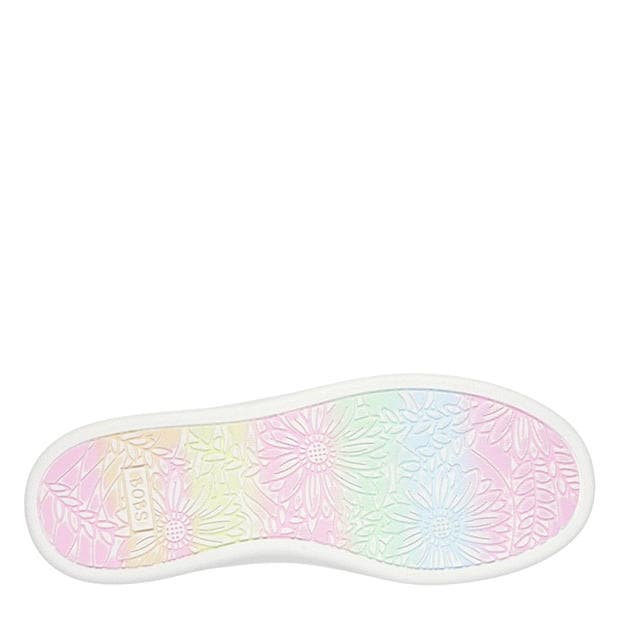 White - Skechers - Skechers Bobs D Vine Low-Top Trainers Womens