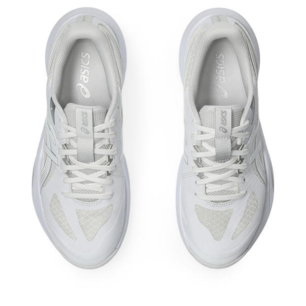 White - Asics - Asics Gel-Tactic 13 Handball Trainers Womens